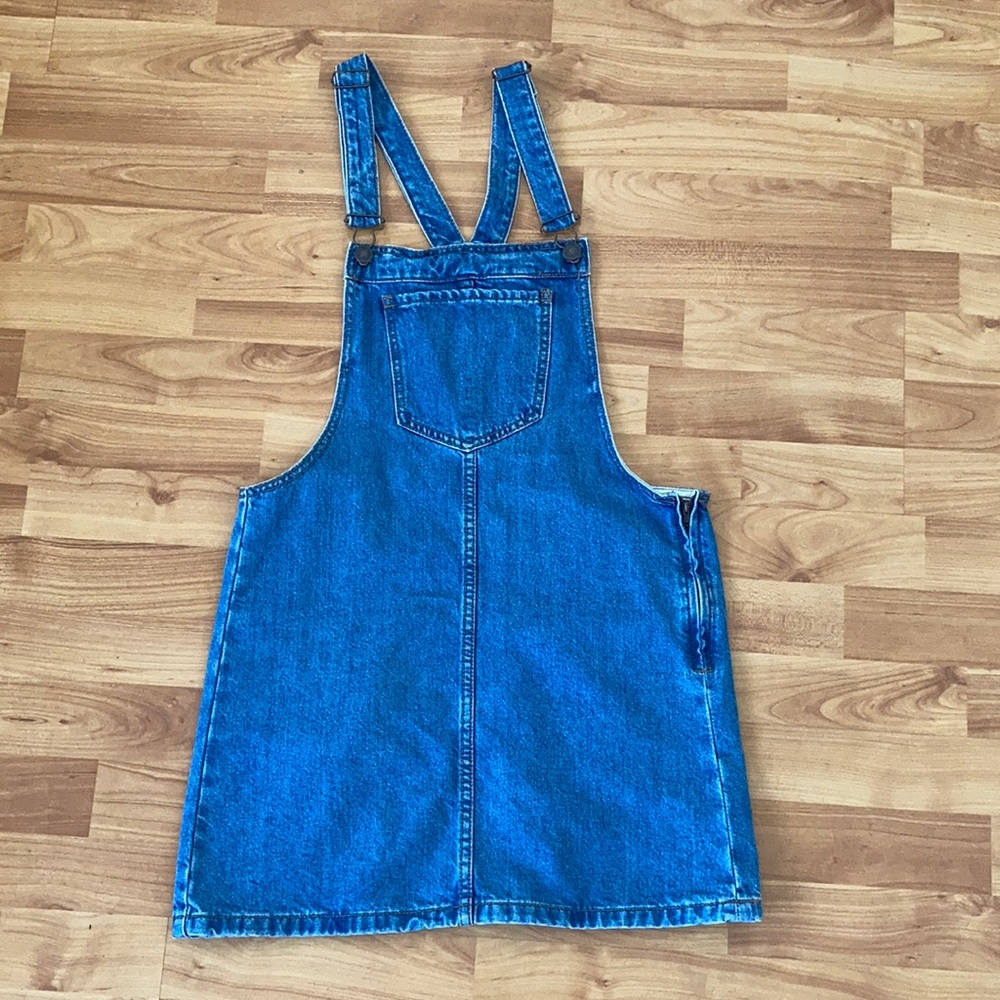 Forever 21 Denim Overall Dress